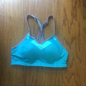Moving Comfort molded racerback sports bra
